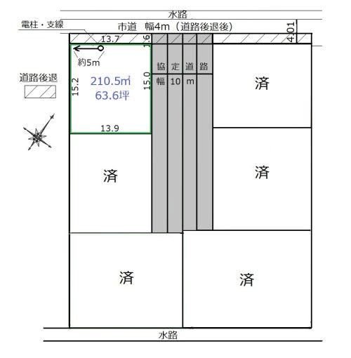 土地 富士見市東大久保1期1号棟